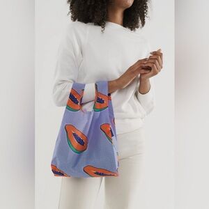BAGGU Baby Reusable Bag - Blue Payaya - Discontinued